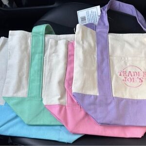 Trader Joes mini bags set of 4 nwt